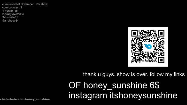 honey_sunshine  21-11-2023 orgasm Females
