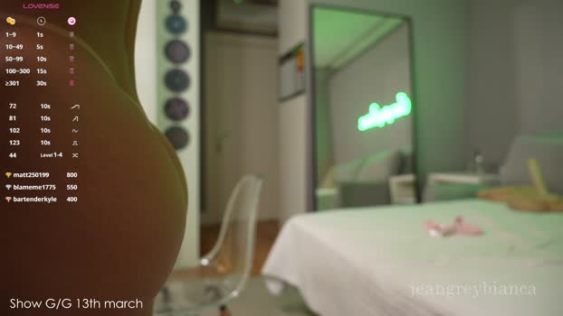 jeangreybianca 10-03-2025 squirt Female