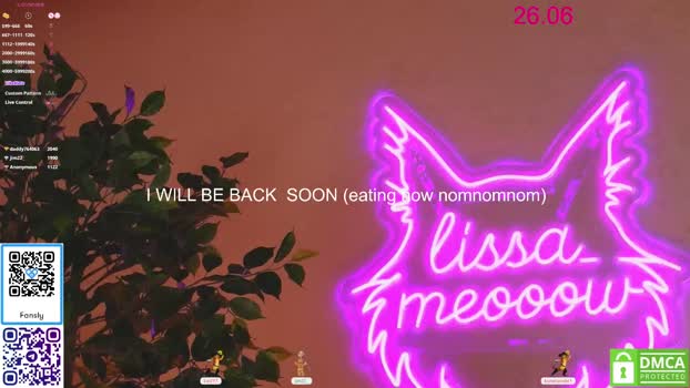 lissa_meooow 26-06-2025 naked Female