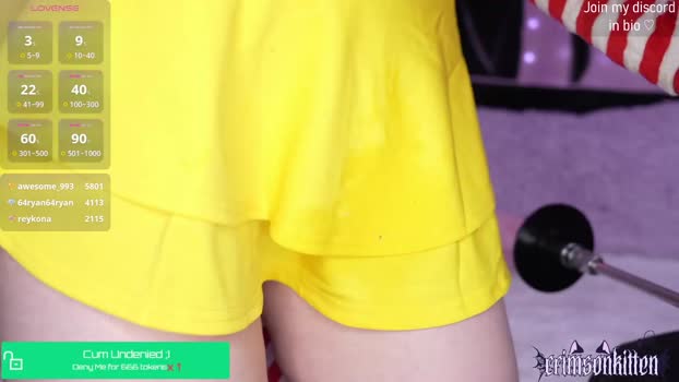 crimsonkitten 11-10-2025 striptease Female
