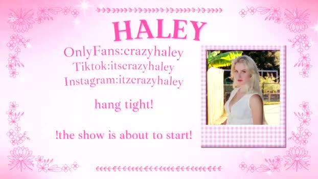 haleycrazy 15-01-2026 strip Female