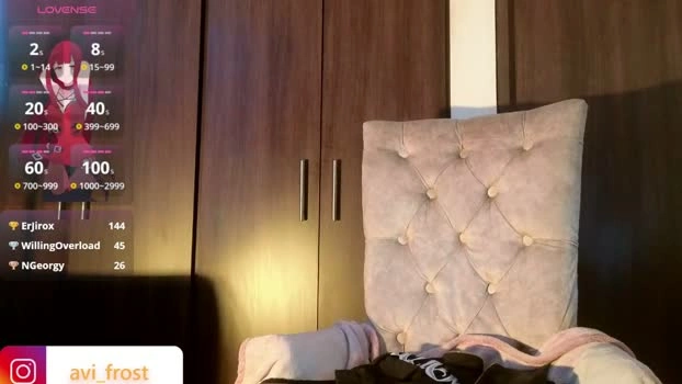 avi_frost 23-04-2026 Live Webcam kiss fuckface
