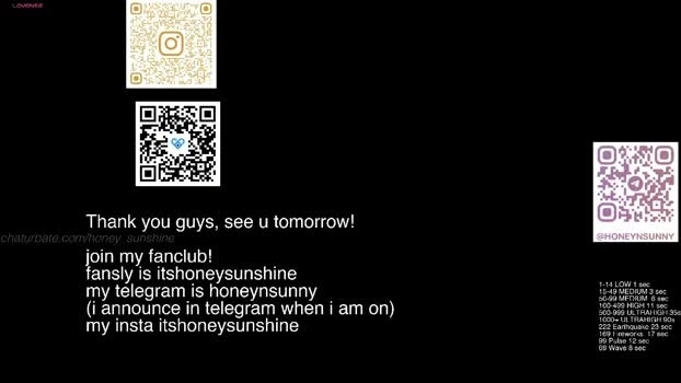 honey_sunshine 30-04-2026 Live Webcam natural fuckpussy