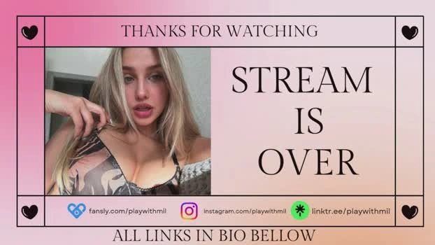 playwithmil 30-04-2026 Live Webcam dirty moan