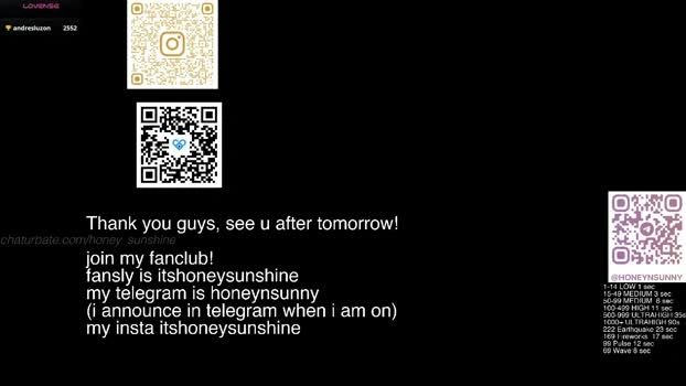 honey_sunshine 14-05-2026 Live Webcam striptease Cam