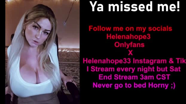 helena_hope 16-05-2026 Live Webcam sexygirl wank