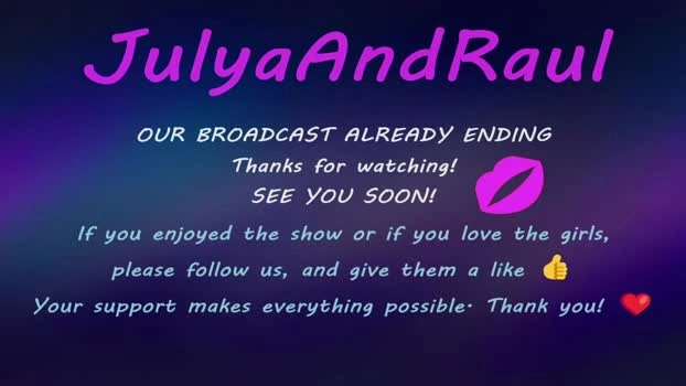 julyaandraul 31-05-2026 Live Webcam sexy wank