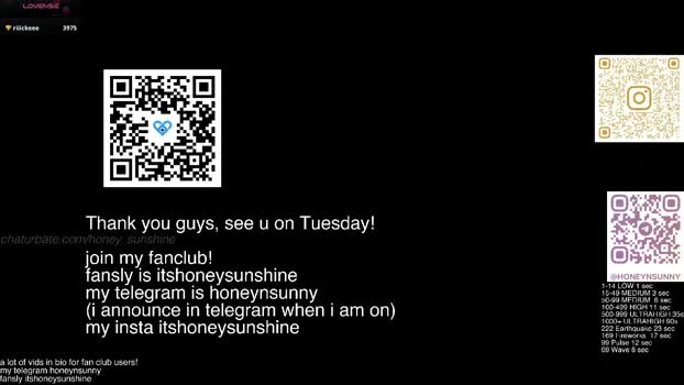 honey_sunshine 31-05-2026 Live Webcam fuckhard lovense