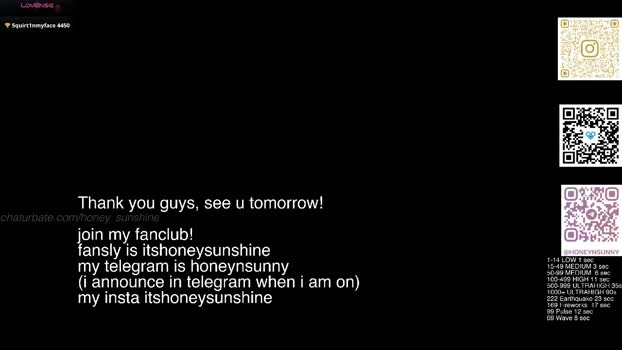 honey_sunshine 20-06-2026 Live Webcam lick hot
