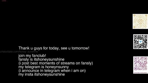 honey_sunshine 18-07-2026 Live Webcam nude XXX