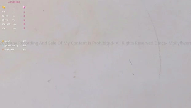 mollyflwers 22-07-2026 Live Webcam Ass sucktits